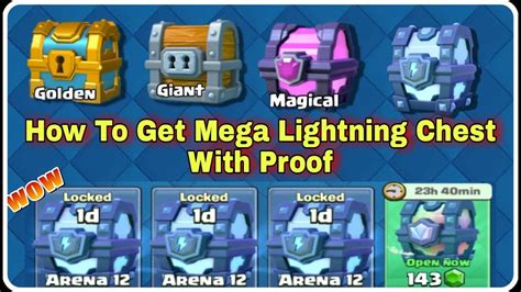 mega lightning chest|epic chest clash royale.